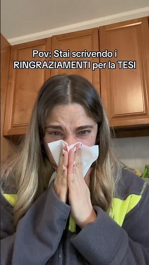 Pov: stai scrivendo i ringraziamenti per la tesi #università #tesi #graduation
