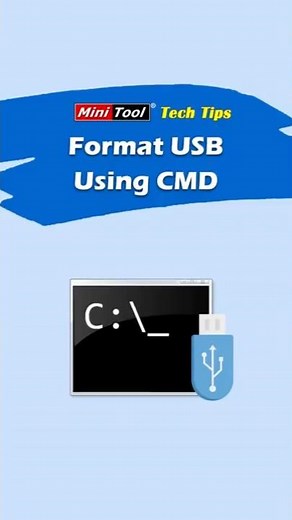 How to Format USB Using CMD (Command Prompt) on Windows #format #cmd #commandprompt