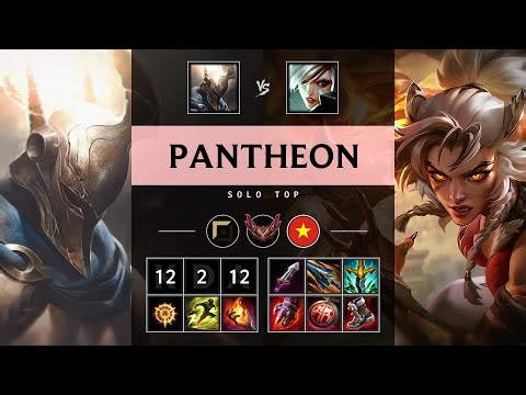 Pantheon Top vs Riven - VN Grandmaster Patch 25.17