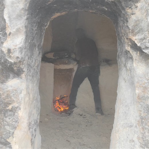 96K views · 1.1K reactions | Primitive Cave Making With Fire and Hand Tools Like Our Ancestors part: 2 #fire #survival #winter #campinglife #diy #craft #camping #shelter #mrsulo #diyprojects #wintercamping #snowstorm #wilderness #mountain #wildlife #primitive #wild #nature #cave #bushcraft #UNDERGROUND #asmr #adventure #extreme #dugout #stonedugout #outdoors #heavyrain #underground #cooking | Mr. Sulo | Facebook
