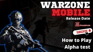 Warzone Mobile - How to play alpha test, release date