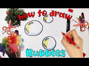 How to Draw Bubbles Step by Step – Easy Drawing Tutorial for Beginners