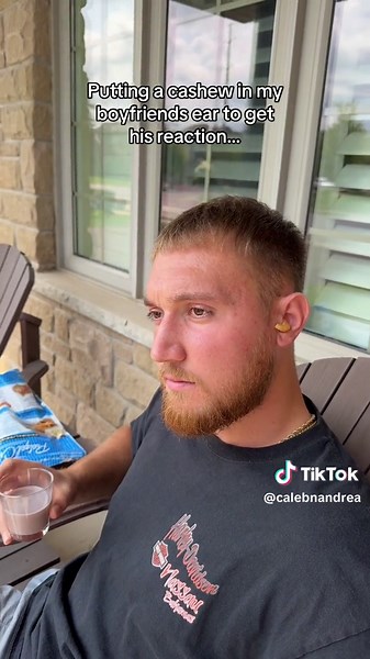 Hilarious Cashew AirPod Prank on Boyfriend | Couples Comedy TikTok