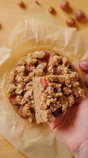 Saftiger Zwetschgen Kuchen 💜🌰 - vegan, saftig und vollwertig | einfach & schnell gemacht