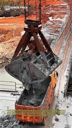 This Giant Claw Machine Moves Tons of Mud in Seconds! 😱