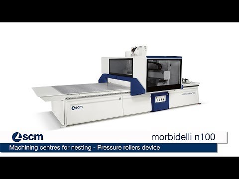 SCM Morbidelli N100 - Pressure rollers device