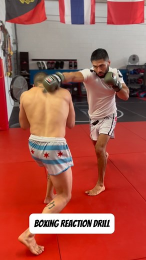 Boxing Reaction Drill Work on your head movement and counters (DO IT WITH PROPER TECHNIQUE) *Slip with both hands up *When throwing your punch ROTATE your foot to transfer power to your fist •Counter the Jab with your Cross •Counter the Cross with the Jab •Repeat Do it for 1 min Round , 30 seconds rest •Switch Follow @horaciocft @maxperezcft . . . . . . . #mma #mmafighter #ufcfighter #boxing #boxingtraining #strikking #striker #fyp #foryou #foryoupage #viral | Horacio Gutierrez