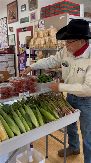 A quick look inside The Bergheim Meat Market. #thebergheimmeatmarket #produce #steaks #driedsausage | The Bergheim Meat Market