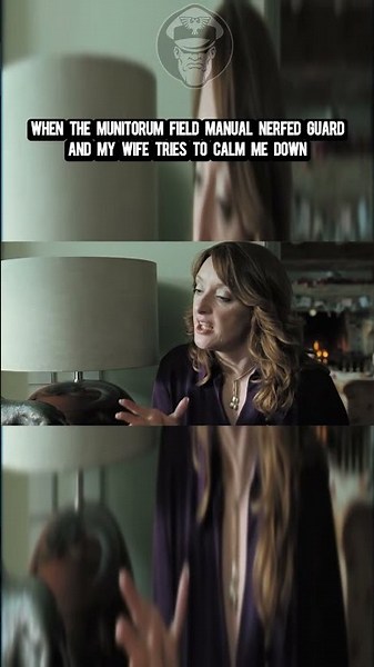 When the Munitorum Field Manual Nerfed Guard and my wife tries to calm me down