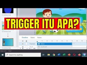 Tutorial articulate storyline 3 - Mengenal Trigger dan Cara Penggunaannya