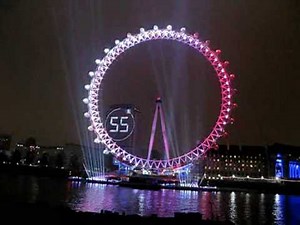 New Year 2009 @ London EYE