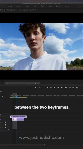 add cinematic bars in adobe premiere | Justin Odisho