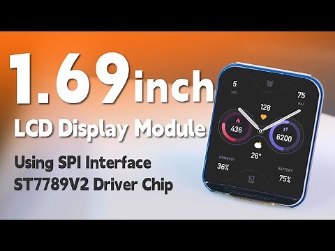 Waveshare 1.69inch LCD Module 240×280 Resolution SPI Interface, IPS, 262K Colors, for Raspberry Pi..