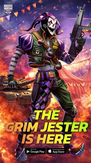 The Grim Jester arrives in Massive Warfare 🔥