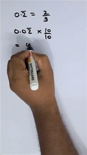 How to convert recurring decimals into Rational Numbers