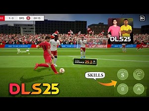 Dream League Soccer 2025 Skills Tutorial | DLS 25 Basic To Advanced Skills Tutorial