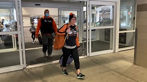 Bengals fans proudly show their stripes on return home from Super Bowl trip