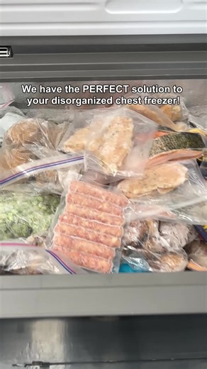 Effortless Freezer Organization with MSERCUOR Bins