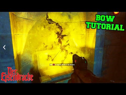 BLACK OPS 3 ZOMBIES "DER EISENDRACHE" HOW TO GET THE BOW TUTORIAL (Zombies DLC)