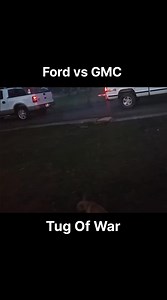 Ford vs GMC Tug Of WAR #ford #gmc #cars #foryou #explore #car #suv #fblifestyle | Cars.to
