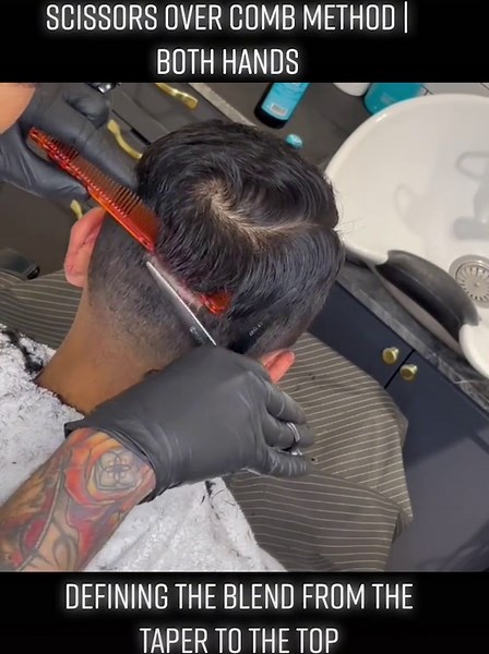 Scissors Over Comb Method for Flawless Haircuts