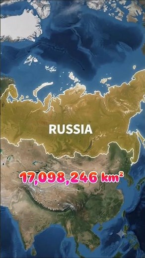 Largest countries in the world