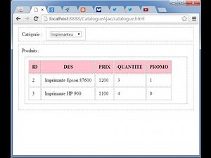 TUTO AJAX with JQUERY PHP HTML CSS DWM ENSET M YOUSSFI