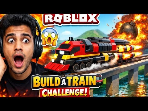 I Built the FASTEST Train in Roblox 🚆🔥 | Build a Train Challenge #roblox