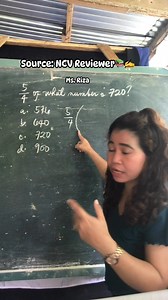 Source: NCV Reviewer📚📓 Fraction-related problem #fblifestyle #CSEREVIEW | Ms. Riza Teaching Math