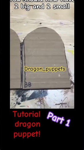 part1 tutorial the dragon puppet#dragon_puppet
