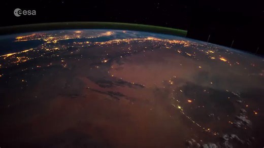 A timelapse view of Earth from the ISS