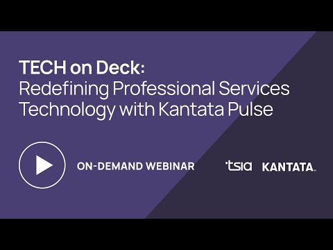 Tech on Deck: Redefining Professional Services Technology with Kantata Pulse