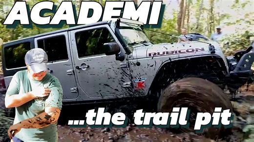 Visit W2WParks.com for your chance to tackle the trails at ACADEMI! This video showcases a group of guests tackling one of the deeper trailside mud pits at ACADEMI in Moyock, NC on November 4, 2023. It takes a good amount of speed to make it through, although too much speed can result in damage. But horsepower isn't the whole story...you also need to pick a smart line and COMMIT! Watch as some beefier rigs struggle while a stock Wrangler and Bronco make it through without any trouble. Later, Dav