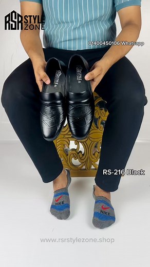 4.7K views · 35 reactions | Hello beautiful people!Style mane shudhu dekhatey noy, feel-ey o thakte hoy classy!RSR STYLE ZONE er original leather shoe —Jekhanei jao, footstep-e poruk confidence. Code - RS-216 Black Website Link_ https://rsrstylezone.shop/product/10962/#RSRStyleZone #LeatherShoe #StepInStyle #MensFashion #MadeForElegance | RSR Style Zone | Facebook