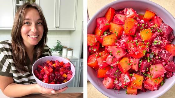 Rainbow Beet Salad Recipe