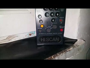 Radio receiver Sony ICF PRO 80 in band SSB 80m (3705KHz)