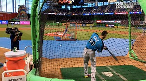 The 2017 #HRDerby champ is back crushing ⚾️'s during All-Star game batting practice. | The Players' Tribune