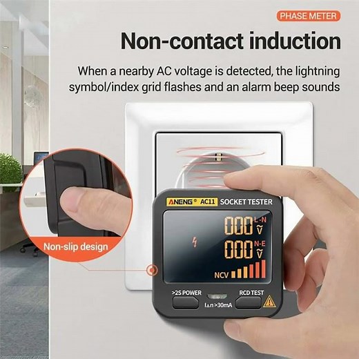 amiciSense RCD Socket Tester