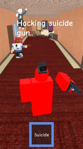 suicide gun kill me again #roblox #kingtroll #hacker #robloxedit #c00lkidd #hacker #robloxcdid