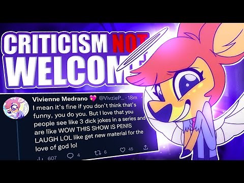 Vivziepop: Criticism Not Welcome