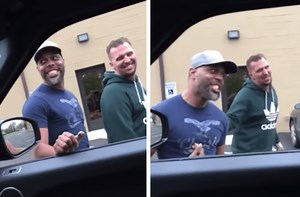 Guys Do An Impromptu Comedic Take On Grease’s “You’re The One That I Want”