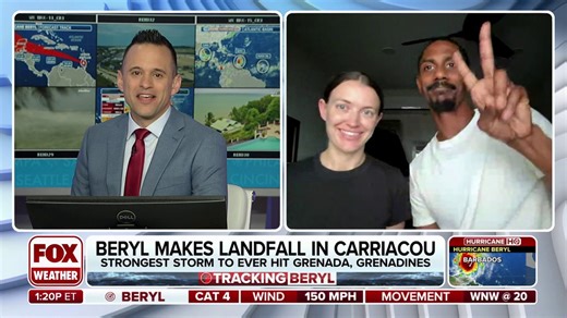 Grenada resident describes powerful Hurricane Beryl