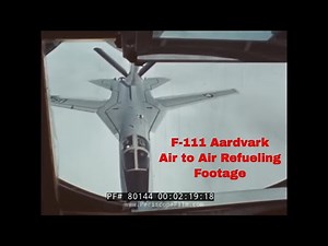 F-111 AARDVARK FLIGHT TEST PROGRAM AIR-TO-AIR REFUELING EDWARDS AFB (SILENT FOOTAGE) 80144