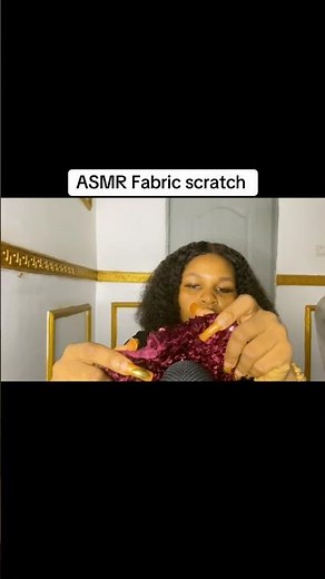 ASMR Fabric scratch #visualtingle #relax #fabricscratching #asmrsatisfying #asmr