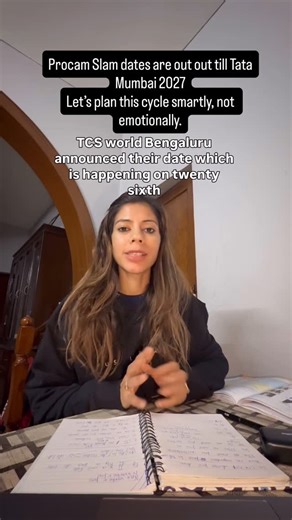Megha Kishore | Marathon Coach | Lifestyle & Fitness on Instagram: "New Series: How to plan your Procam Slam cycle properly 🏃‍♂️Dates announced already! Looks like @tcsw10k @tatamummarathon @tsw25k @delhihalfmarathon proactively is motivating people to train and run strong 💪 Every race has eligibility criteria. Every distance needs timing strategy. And if your goal is to finish the Procam cycle in Mumbai next year, planning starts NOW — not later. Don’t leave it to guesswork. I’m here to help