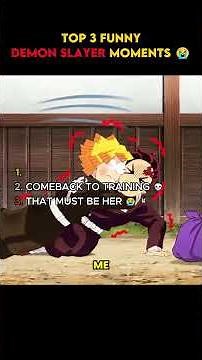 Top 3 FUNNIEST Demon Slayer Moments PART 9 😂🔥