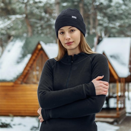 Women Base Layer Merino Wool Shirt Half Zip Sweatshirt, Zippered Sweater, Thermal Shirts, Underwear - Etsy