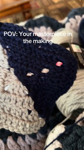 Granny square patch quilt . #crochet #handmade #quilt