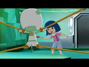 cartoon alien tickled