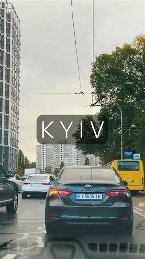 Kyiv City POV Drive - Real City Ambience